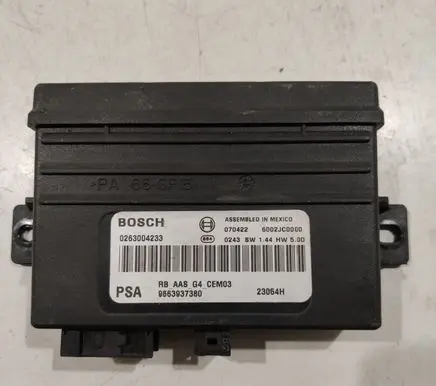 Citroen C4 I Picasso Parking PDC control unit/module 9663937380 0263004233