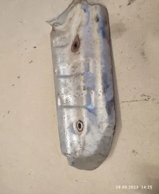 Heat shield in engine bay