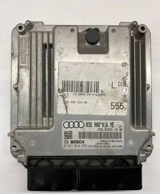 Audi A6 S6 C6 4F Engine control unit/module 03G906016ME 0281014258 03G906016MF
