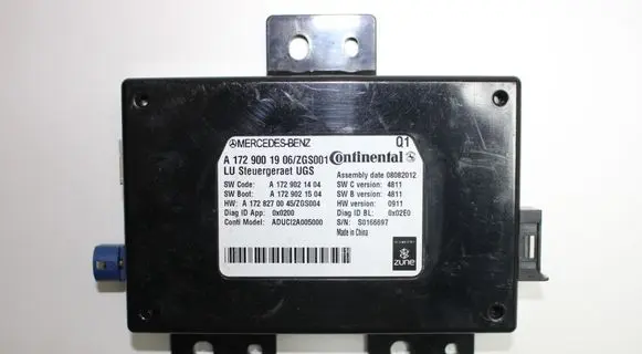 Mercedes-Benz E W212 Other control units/modules A1729001906