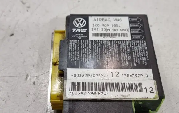 Volkswagen PASSAT B6 Airbag control unit/module 3C0909605J