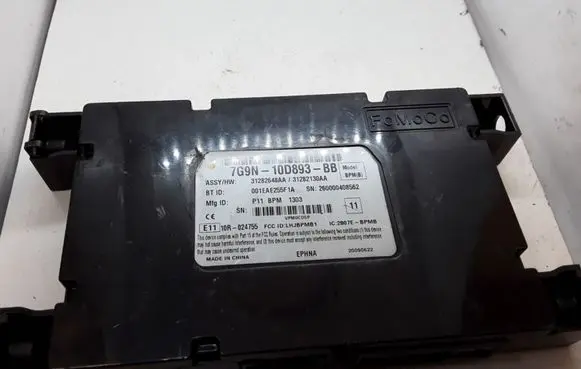 Volvo XC60 Bluetooth control unit module 7G9N10D893BB 31282648AA 31282130AA