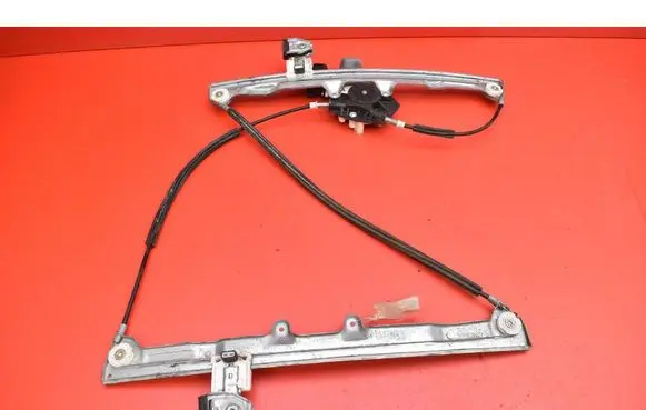 Front door window regulator with motor