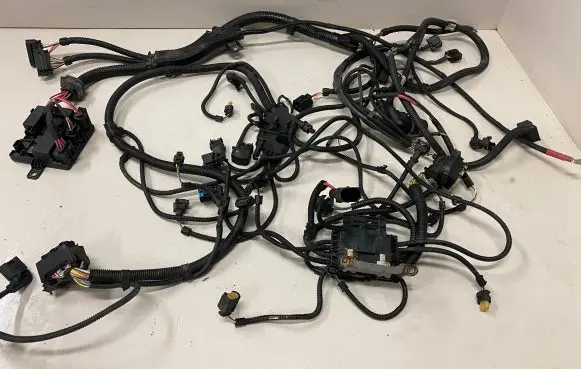 Engine installation wiring loom