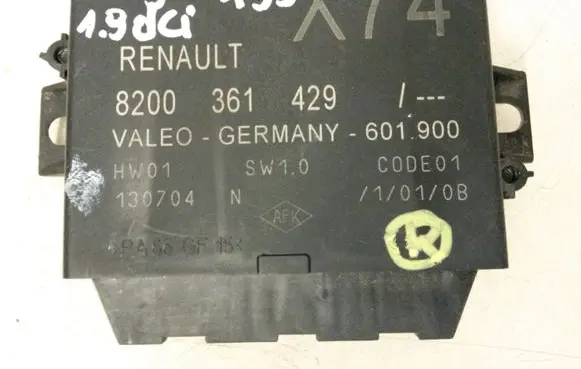Renault Laguna II Parking PDC control unit/module 8200361429 601900