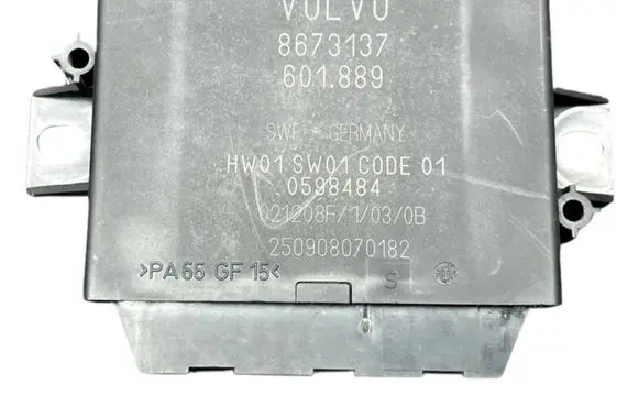 Volvo V50 Parking PDC control unit/module 8673137 601889