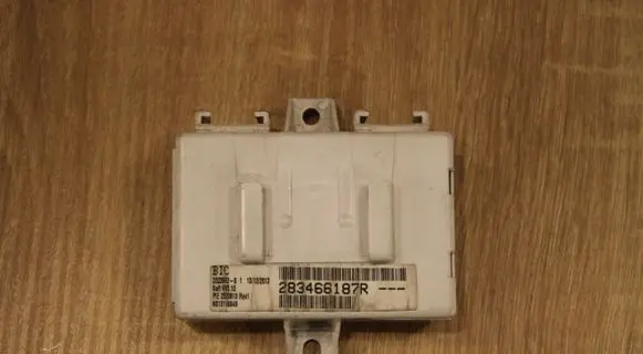Renault Megane III GPS navigation control unit/module 283466187R