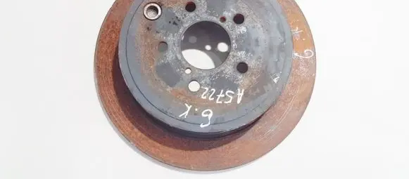Subaru Legacy Rear brake disc neventiliuojamas
