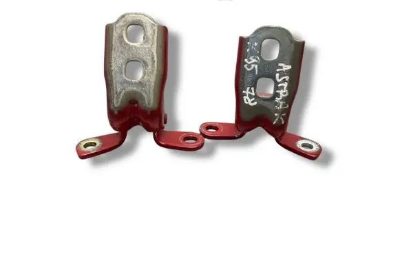 Front door hinge set