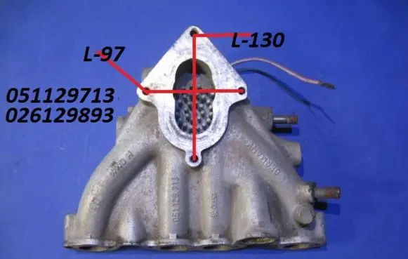 Fiat Doblo Intake manifold 051129713 026129893