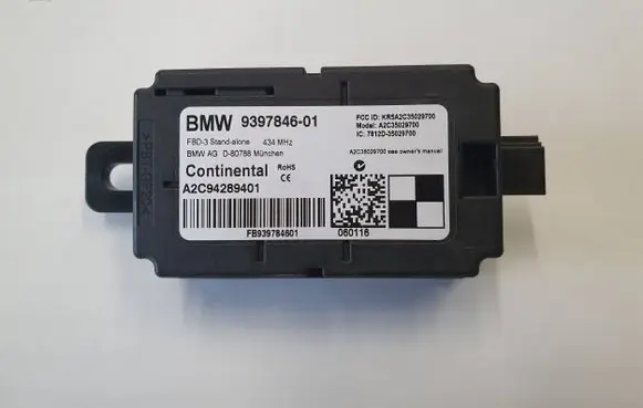 BMW 3 F30 F35 F31 Antenna control unit 9397846 A2C35029700 A2C94289401