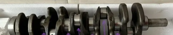 Mercedes-Benz Sprinter W901 W902 W903 W904 Crankshaft 6120310001 A6120310001
