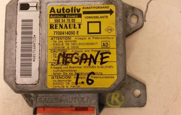Renault Scenic I Airbag control unit/module 7700414090E 550347500 7700414090