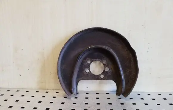 Volkswagen Polo IV 9N3 Rear brake disc plate dust cover 6Q0615611