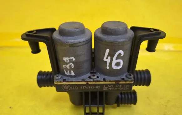 BMW 5 E39 Coolant heater control valve 1147412137