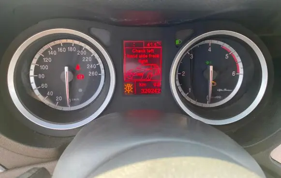 Alfa Romeo 159 Speedometer (instrument cluster)