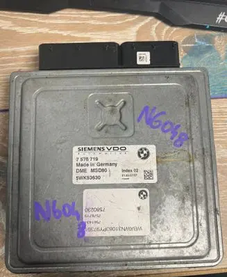 BMW 5 E60 E61 Engine control unit/module 5WK93630 7576719