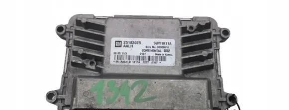 Chevrolet Spark Engine ECU kit and lock set 25182025* 25182025 5WY1K11A