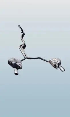 Audi A6 S6 C7 4G Exhaust gas pipe 4G0253612