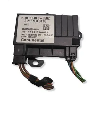 Mercedes-Benz S W221 Fuel injection pump control unit/module A2129000306 5WK11555EBF A2124460071