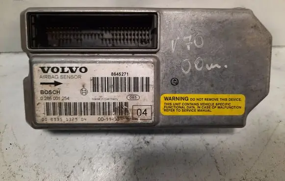 Volvo V70 Airbag control unit/module 0285001254 8645271