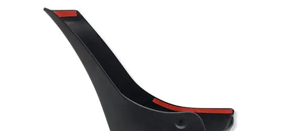 Opel Corsa C Rear mudguard 9121769