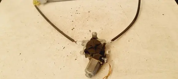 Renault Scenic I Front door window regulator with motor 400732T1 114144
