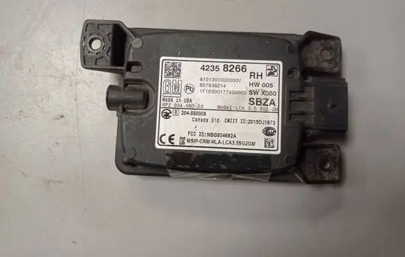 Buick Encore I Blind spot module 42358266 827836214 815130100000V