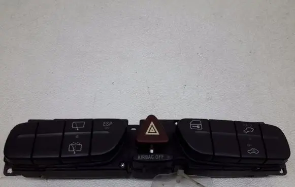 Mercedes-Benz C W203 Hazard light switch A2038219058