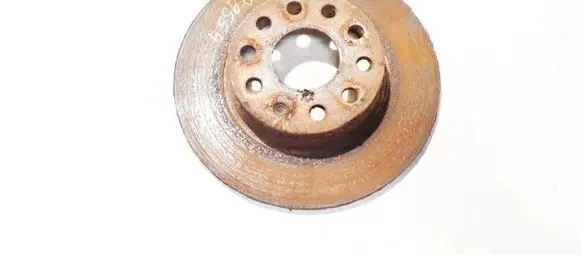 Skoda Yeti (5L) Rear brake disc neventiliuojamas