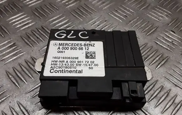 Mercedes-Benz GLC X253 C253 Fuel injection pump control unit/module A0009006612 A0009017202 A2C90180510