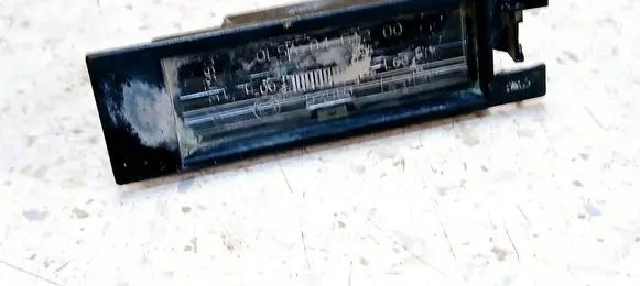 Number plate light