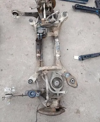 Rear axle beam