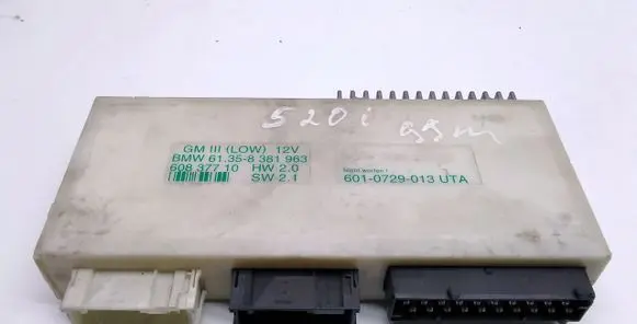 BMW 5 E39 Comfort/convenience module 8381963 61358381963