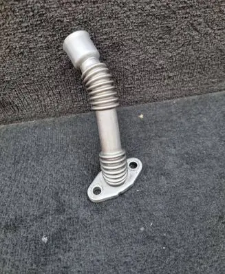 Audi A6 S6 C6 4F Turbo turbocharger oiling pipe/hose 059145736D