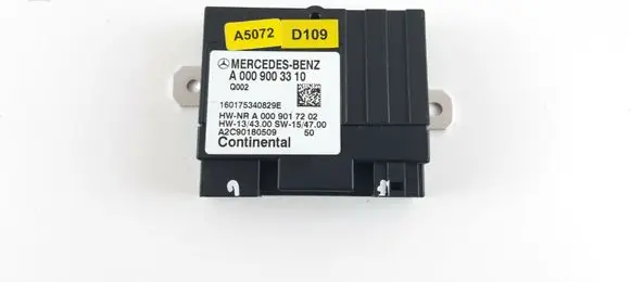 Mercedes-Benz C W205 Fuel injection pump control unit/module A0009003310 A0009017202 A2C90180509
