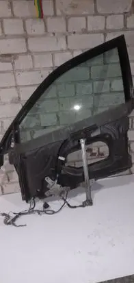 Audi A6 S6 C4 4A Front window lifting mechanism without motor 4A0837841