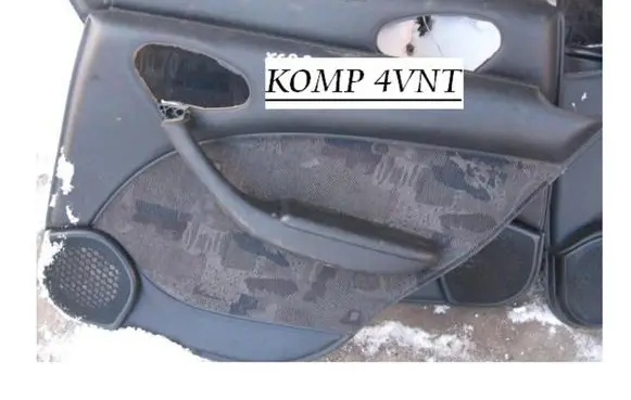 Citroen Xsara Front door card panel trim