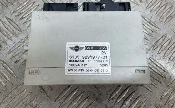 Mini Cooper Roadster R59 Convertible roof control unit 9291977