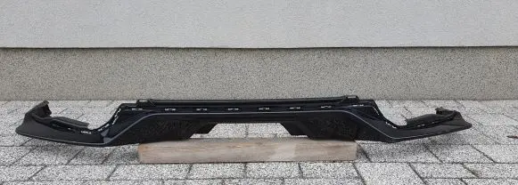Rear bumper lower part trim
