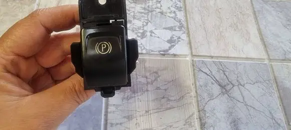 Hand parking brake switch