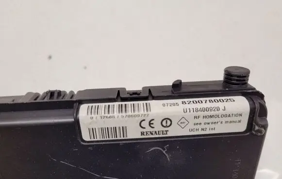 Renault Scenic II - Grand scenic II Comfort/convenience module 8200780025 U118400920J 570609722
