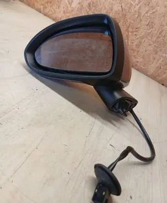 Opel Corsa D Front door electric wing mirror E1020873
