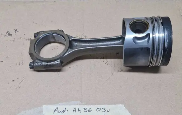 Audi A4 S4 B6 8E 8H Piston with connecting rod 17R1