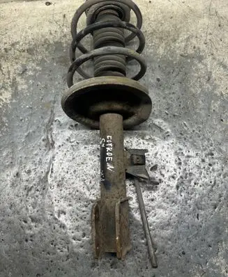 Citroen C4 I Front shock absorber with coil spring