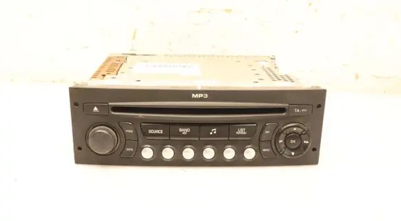 Citroen C4 I Picasso Radio/GPS head unit trim 96637348XT