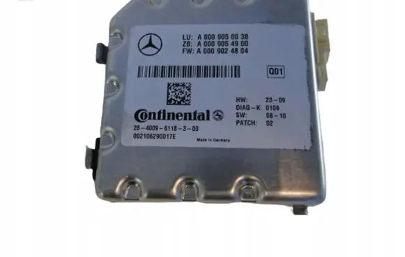 Mercedes-Benz C W204 Windshield/windscreen camera A0009050038
