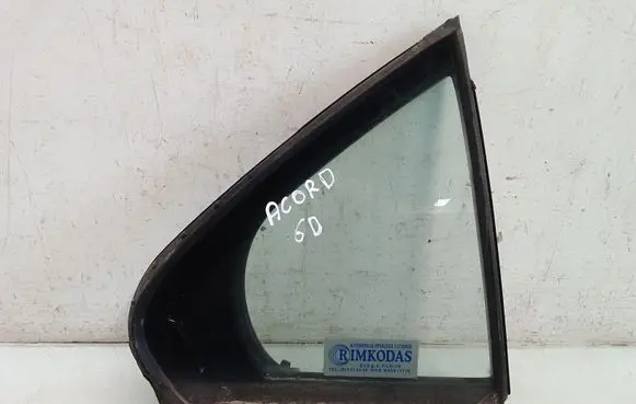Honda Accord Rear vent window glass 