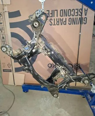 Rear axle beam