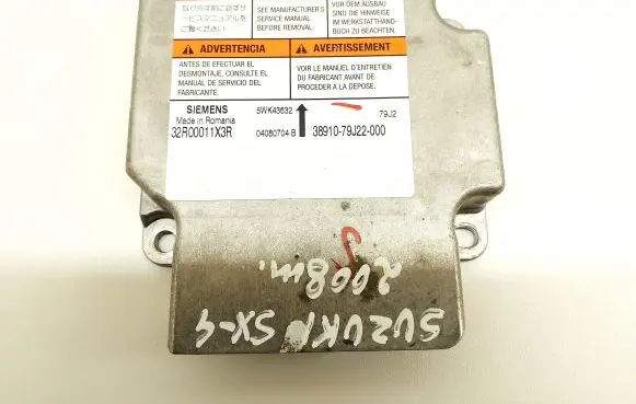 Suzuki SX4 Airbag control unit/module 3891079J22000 5WK43632